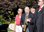“Wings” was played beautifully by ex‐RCE Bandsman Charlie Young, now 94 years of age and still a most accomplished, active musician.