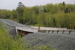 The Sgt. Ralph Bridge is one of the most frequently travelled routes on the base. (Maria Jose Burgos)