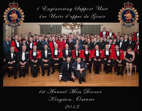 1 ESU Mess Dinner 3 October 2013
