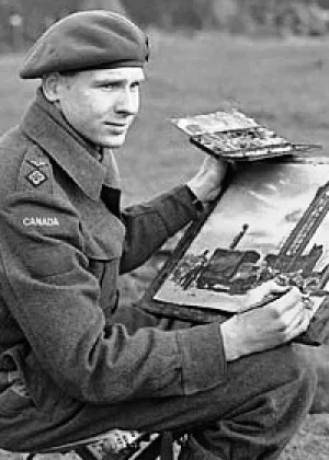 Bruno Bobak, War Artist, Ex-Sapper