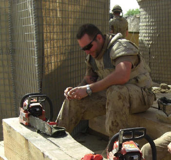 Cpl Eric Richer, CD