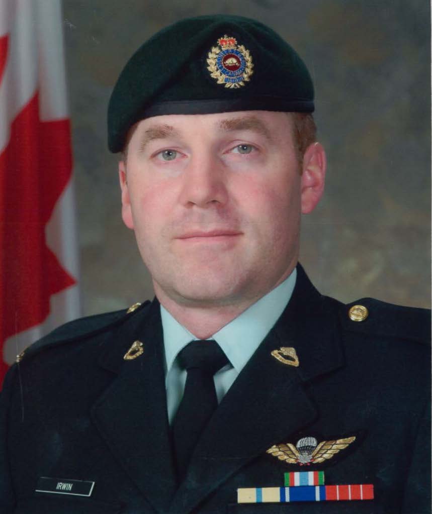 Colonel R.B. Irwin M.S.C, C.D.