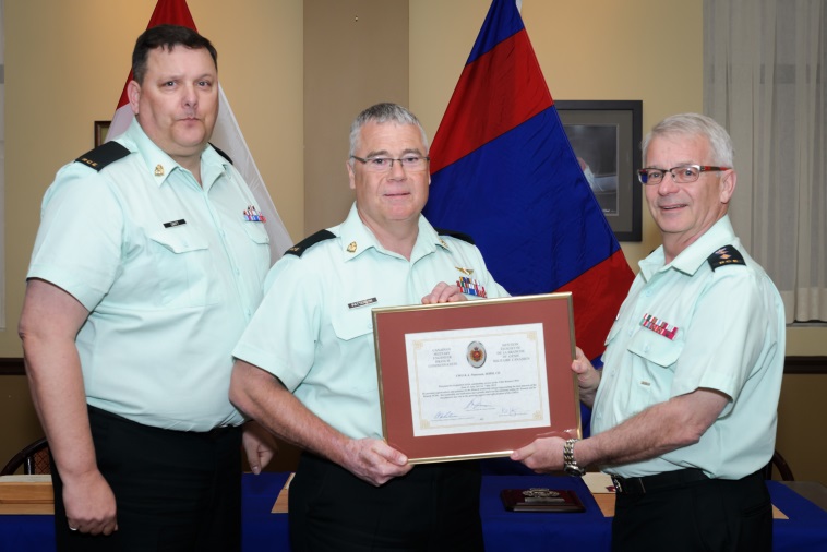 CWO // l’Adjuc K.A. Patterson, MMM, CD