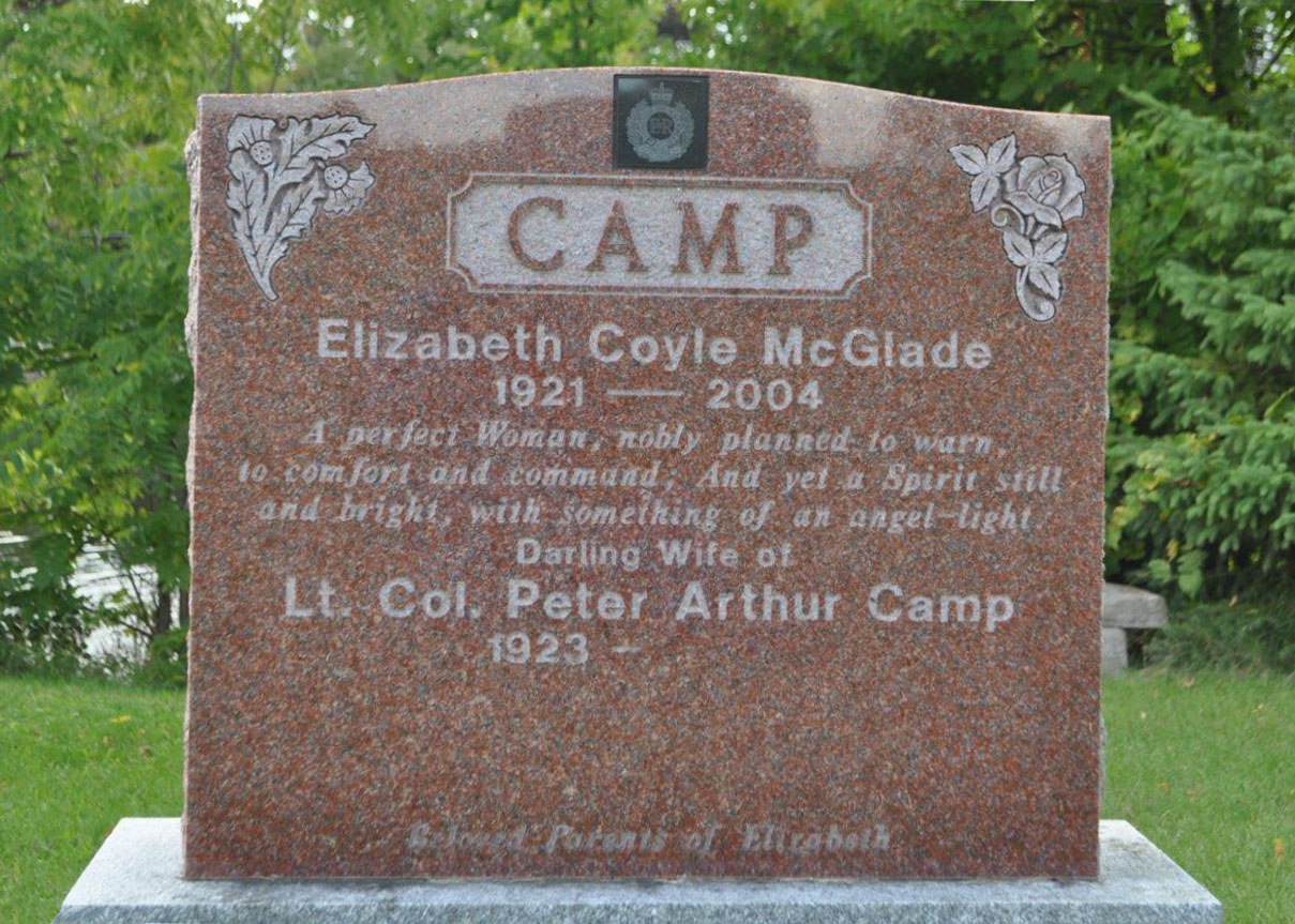 Peter Camp Headstone