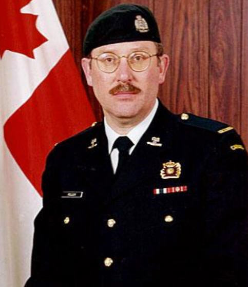 LCol John Francis Feller, CD as CO The Rocky Mountain Rangers