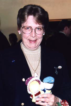 Carol M. Isfeld with Izzy Dolls