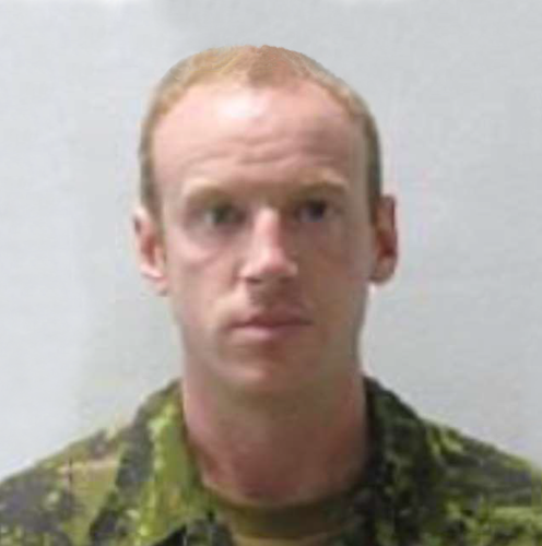 Cpl C.S. Burrill, CD