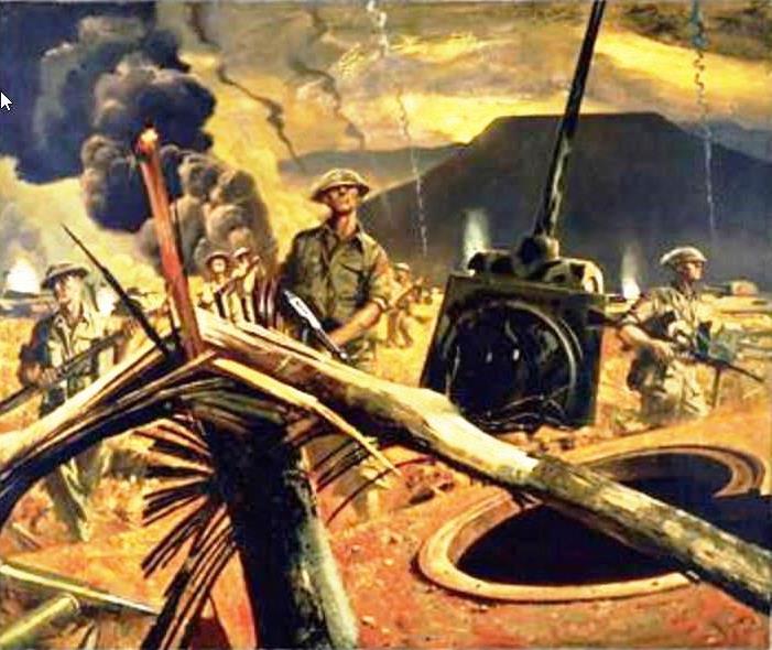 The Liri Valley - Charles Comfort, Canadian War Artist
