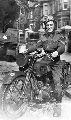 L/Cpl Robert Clark in England circa 1942 -43