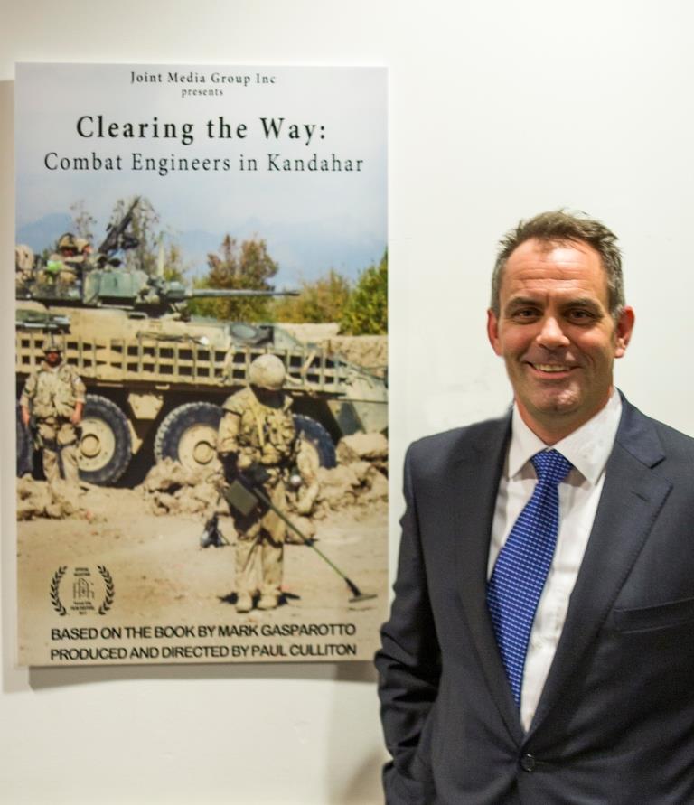 Col Mark Gasparotto at documentary debut