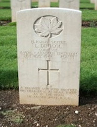 Sapper Louis Dinicol - Gravestone at Cassino Commonwealth War Cemetery