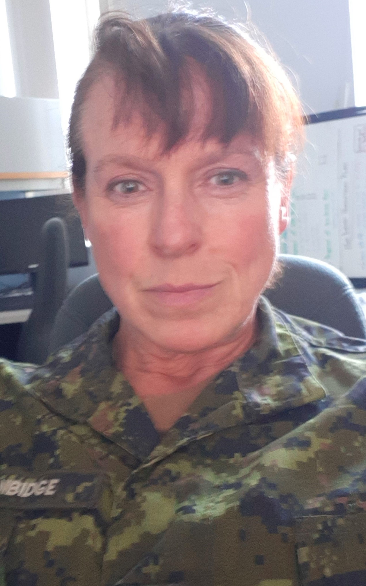 Sgt Rebecca Hanbidge, CD