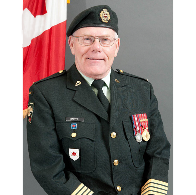 Hon Col James Robert Happer, CD (Ret’d)
