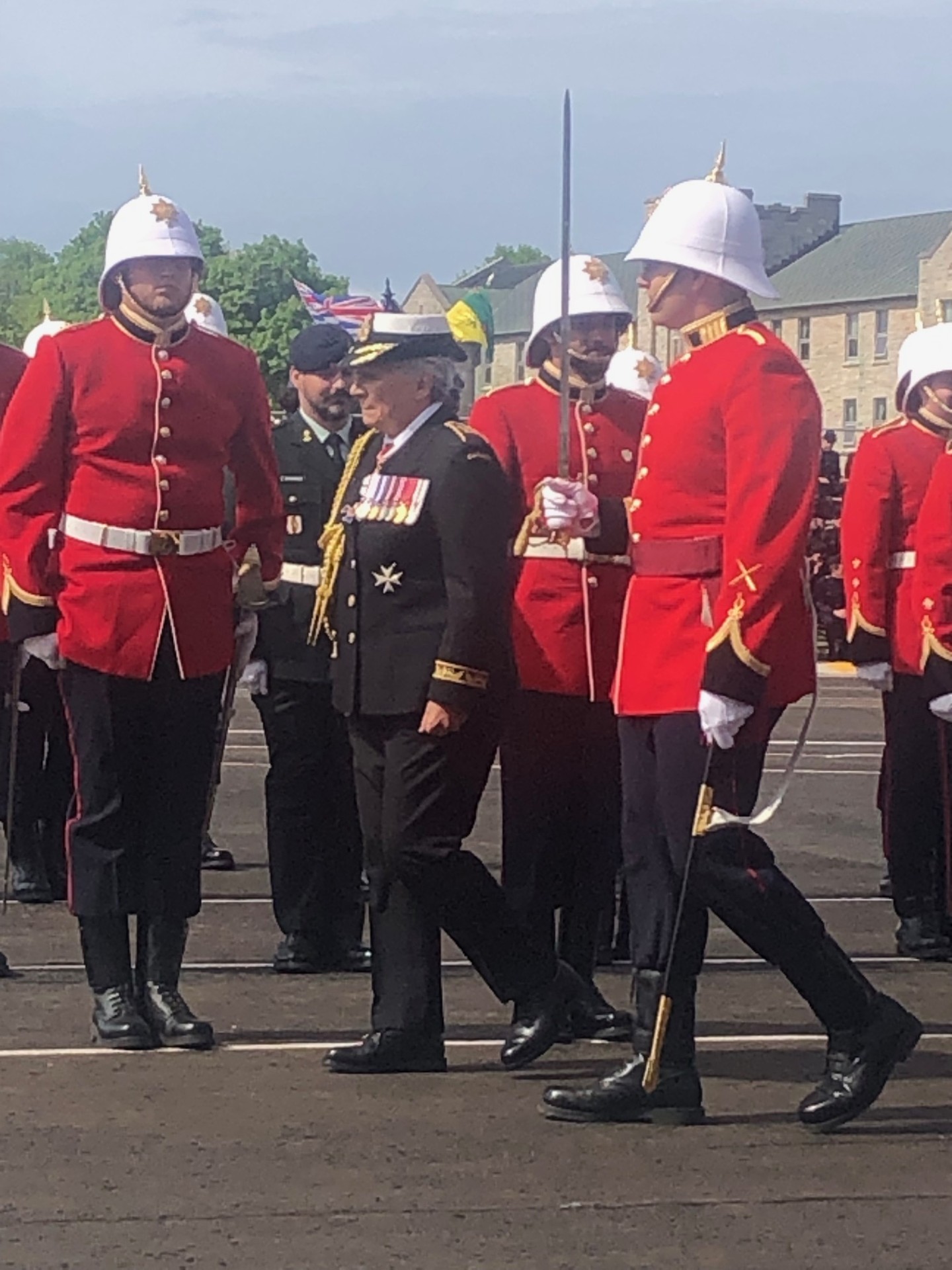 Her Excellency Governor General Mary Simon Inspects Commisioning Parade 17 May 2024