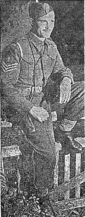 Sgt G.A. Hickson, MM, DCM about 1943
