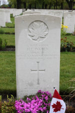 Sapper Inkpen's Headstone