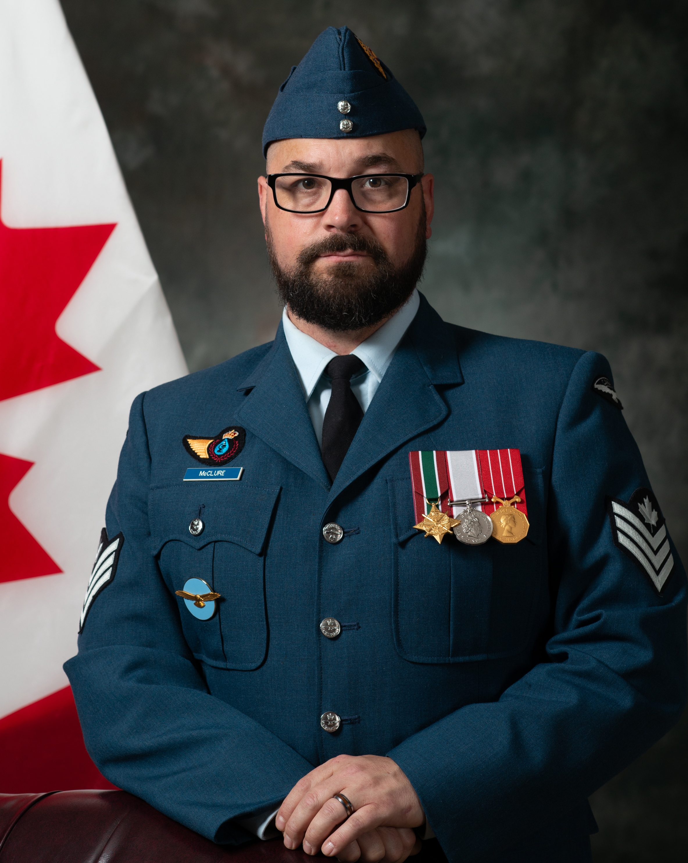 Sgt D.S. McClure, CD