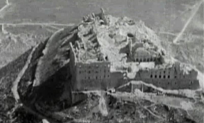 Monte Cassino after Allied Bombing
