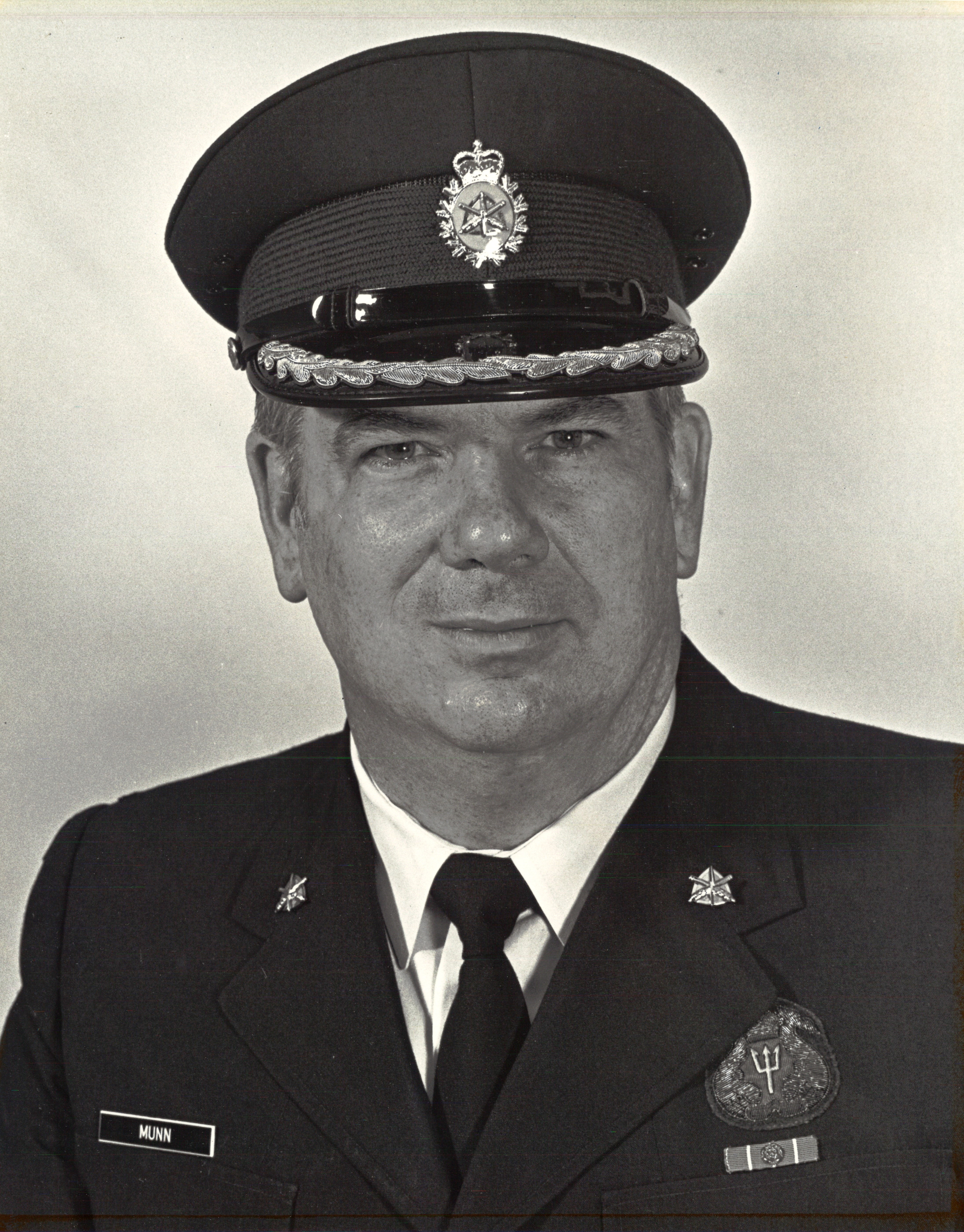 Col K.A. Angus Munn as CO 14 Svc Bn