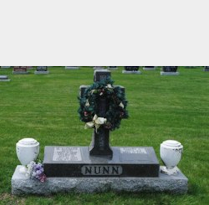 Lt Robert H Nunn (Ret’d) grave marker in Aylmer QC