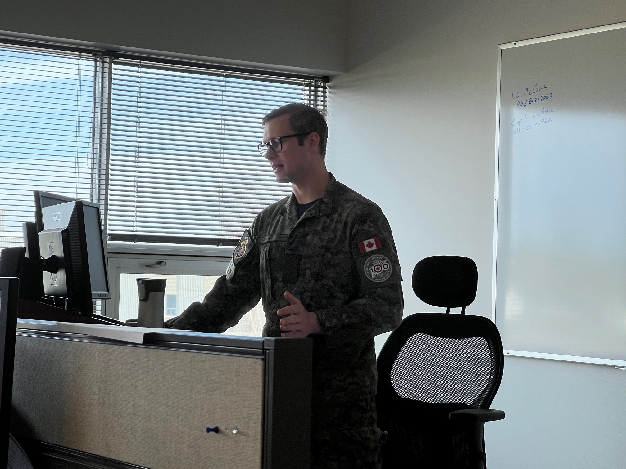 Instructor – Capt Jay Foster RPOU(A) was instructing RPM(B) Photo by Capt Kyle Ho, RPOU(W)