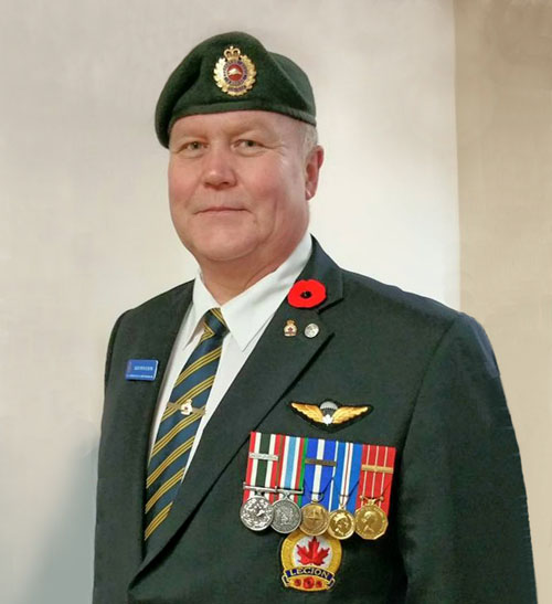 Corporal Ken Poulton, CD (Ret’d) 