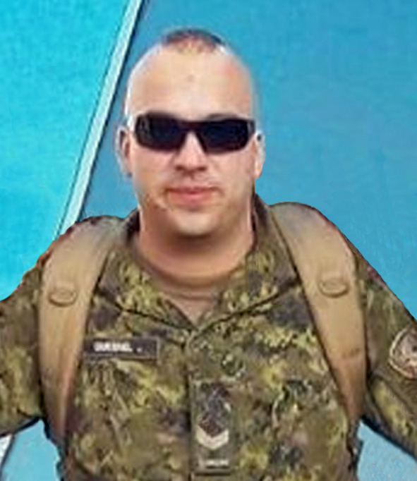 Cpl Justin Quesnel, CD 