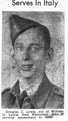 Sapper Douglas Lewis