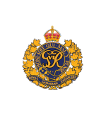 RCE Hat Badge worn in WWII