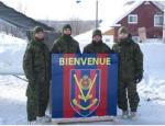 Our sappers are ready to greet visitors.