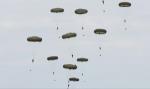 23 Parachute Engineer Regiment parachute on the Stanford Training Area in 2011 with their American and German counterparts.