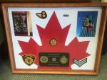 Shadowbox made for Cpl Stacey's family