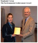 Stephanie Cowan The Environmental Achievement Award // Prix d’excellence en environnement 