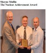 Shayne Mullin - The Nuclear Achievement Award // Prix d’excellence en matière de sûreté nucléaire   