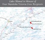Norman Mitchell Lake Map