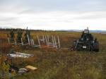 The KM stake-line anchors the MAAS during aircraft engagements