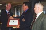 Ed Ashley receiving CME Branch Commendation