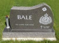 Sapper Bernie Pershing Bale (Ret’d), Hillside Cemetery, Medicine Hat