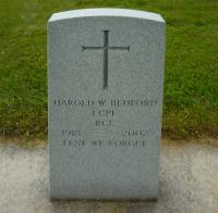 L/Cpl Harold Wesley Bedford (Ret’d), Transcona Cemetery