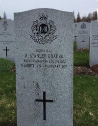 Gravestone Major R. Stanley Goat, CD (Ret'd)