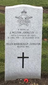 SL J. Weston “Wes” Johnston headstone