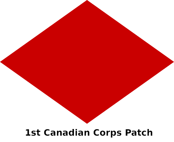 1st Cdn Corps Patch