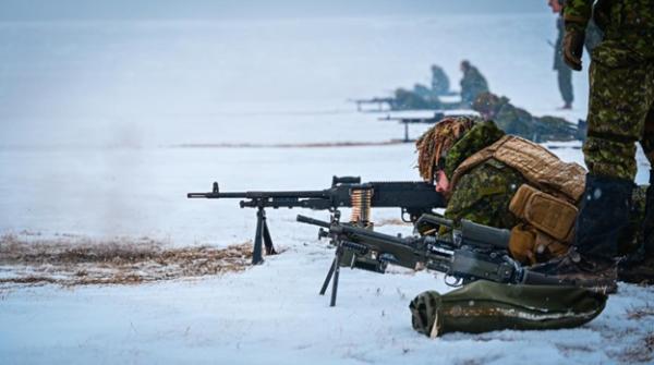 Six members of 39 CER attended 1 CER Gun Camp in Wainwright in March
