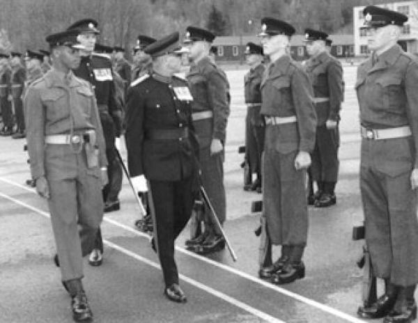 Sapper Apprentices on Parade