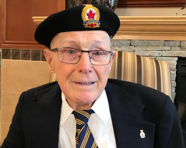 Elmo Baird, ex-Canadian Forestry Corps and Royal Air Force