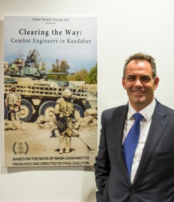 Col Mark Gasparotto at documentary debut