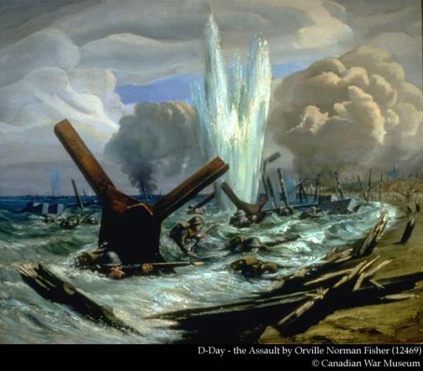 D-Day The Assault by Orville Fisher