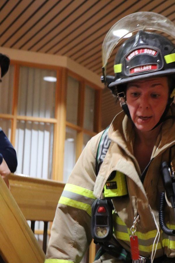 9/11 Stair Climb at CFS Alert Raises $500.00 for the Canadian Fallen Firefighters Foundation!