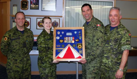 Second from the right: MWO Francis Létourneau, CD