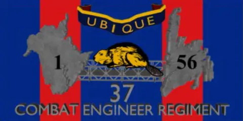37 CER Camp Flag